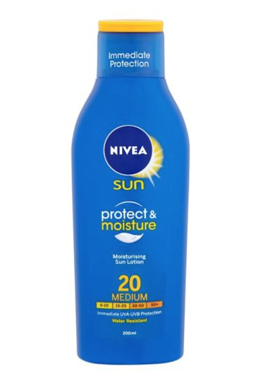 An oldie but a goodie, the classic Moisturising Sun Lotion - £6.50