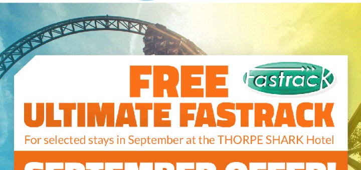 free fastrack at horpe park