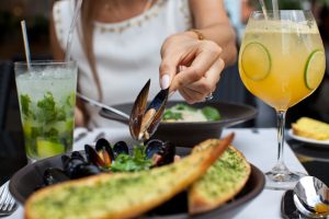 luxury seafood restaurant